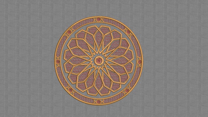 Mandala#001 Embroidery Designs