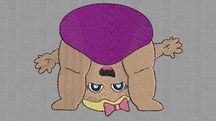 Peek baby Embroidery Designs