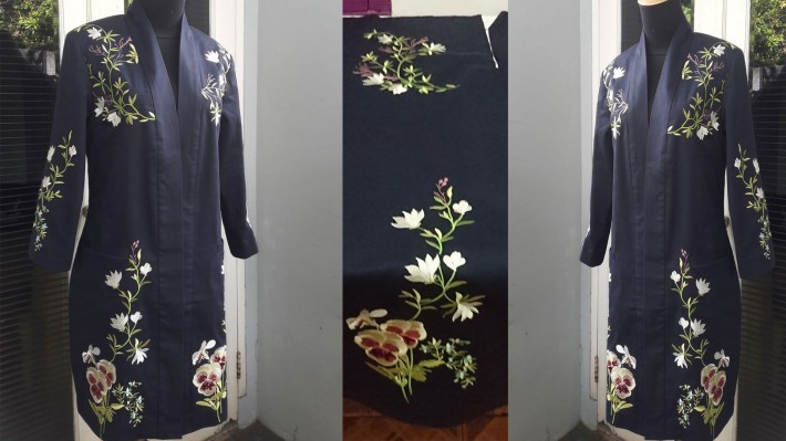 Pansies Floral Embroidery Designs