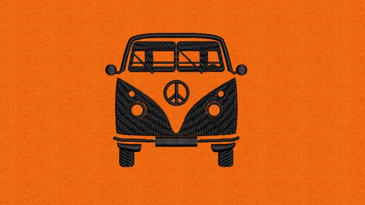 VW Kombi Embroidery Designs