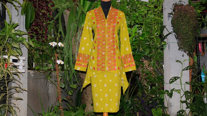Batik Tumpal Embroidery Designs