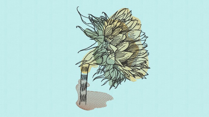 Sunflower Embroidery Designs