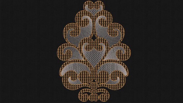 Egg mandala Embroidery Designs