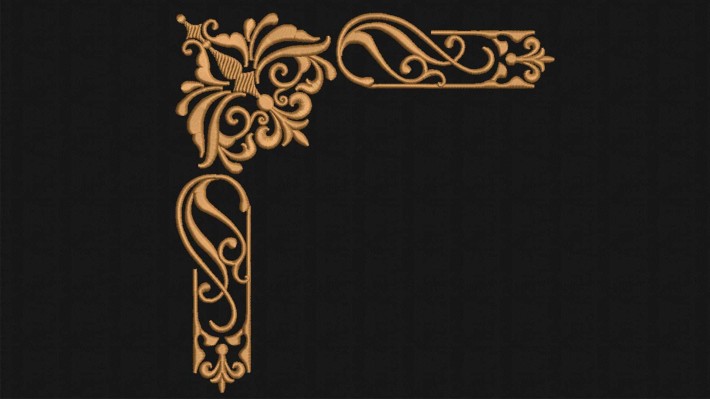 Corners 003 Embroidery Designs
