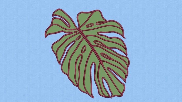 Monstera Applique