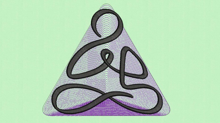 Meditation Embroidery Designs