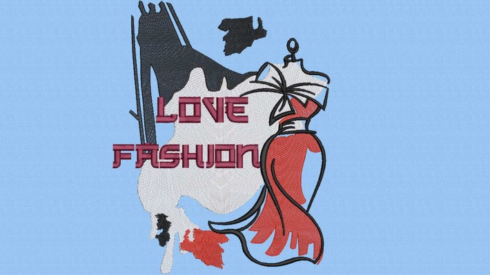Love Fashion Embroidery