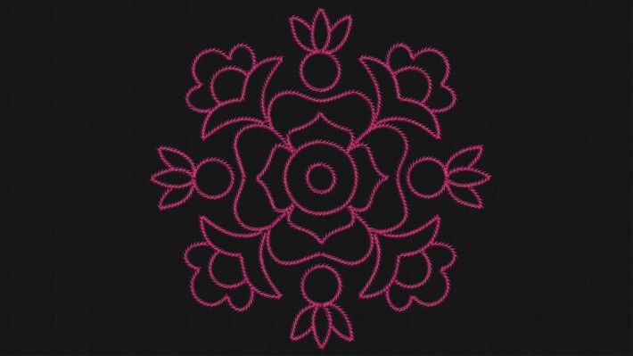 Floral Steamstitch Embroidery Designs