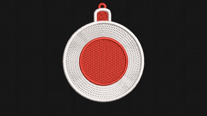 Christmas Ball Japan Flag