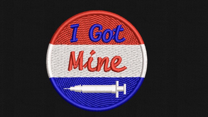 I Got Mine Vaccination Badges